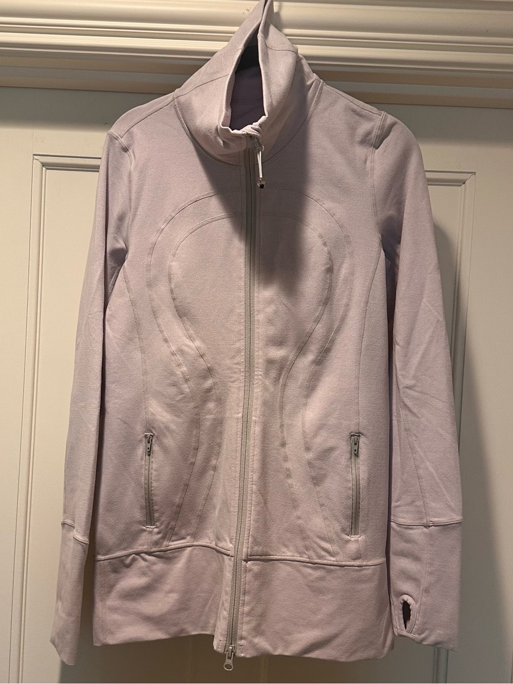 Lululemon Light Taupe/Grey Women’s Zip-Up Jacket